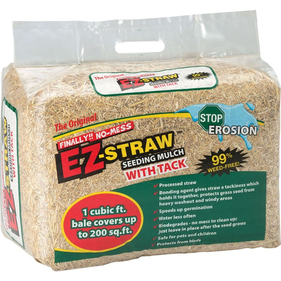 EZ-STRAW Seeding Mulch With Tack (2.5 CF)