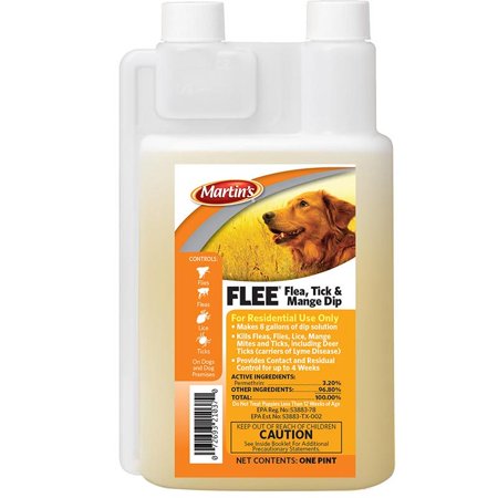 Martin's Flea Tick & Mange Dip (16 oz)