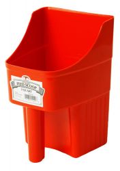 Miller Plastic 3 Quart Enclosed Feed Scoop