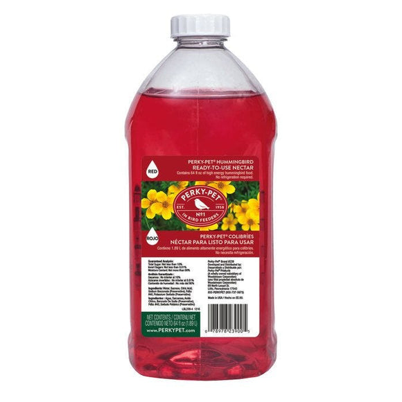 Perky-Pet® Red Hummingbird Ready-To-Use Nectar (64 oz - # 239)