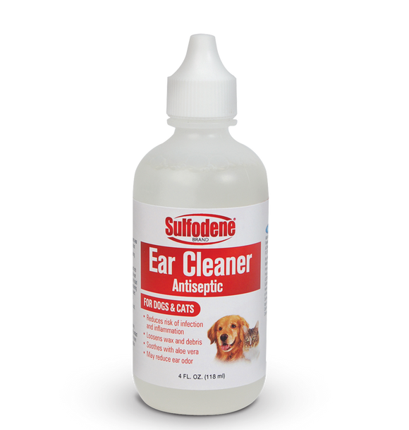 Farnam Ear Cleaner for Dogs & Cat Relieves Scratching (4.0-oz)