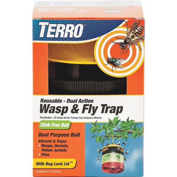 Terro Reusable Outdoor Wasp & Fly Trap