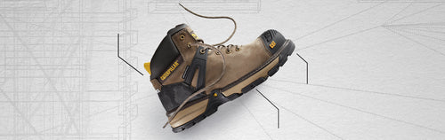 Caterpillar Men's Excavator Superlite Waterproof Carbon Composite Toe Work Boot