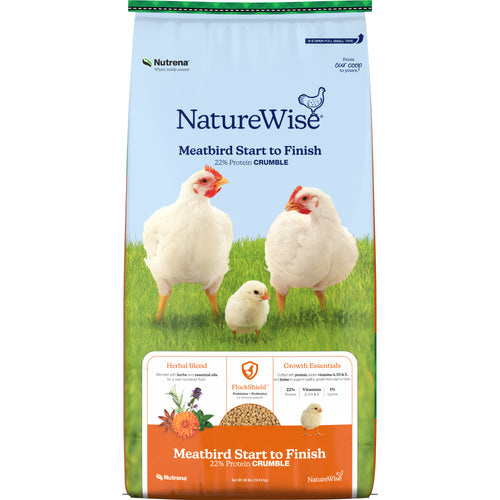 Nutrena® NatureWise® Meatbird 22% Protein Crumble
