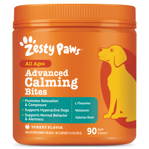 Zesty Paws Advanced Calming Bites™ for Dogs