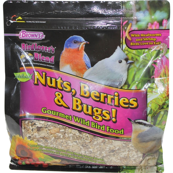 BIRD LOVER'S NUTS, BERRIES & BUGS (5 lb)