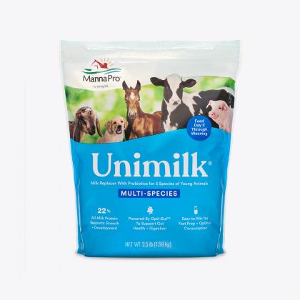 Manna Pro Unimilk® Multi-Species Milk Replacer with Probiotics (3.5 lbs)