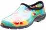 Sloggers® Women’s Waterproof Comfort Shoes (Size 7, Daffodil Yellow Chicken Print)