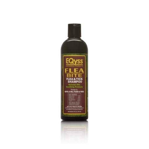 EQyss Flea-Bite Shampoo – Natural Flea & Tick Shampoo 16 oz (16 Oz)