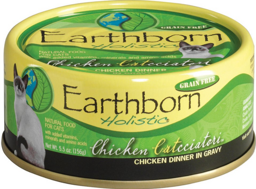 Earthborn Holistic Chicken Catcciatori Wet Cat Food Chesapeake