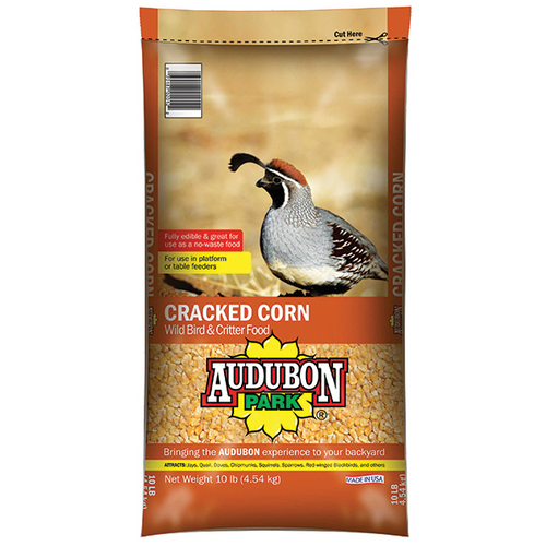 AUDUBON PARK CRACKED CORN WILD BIRD & CRITTER FOOD (10 lbs)