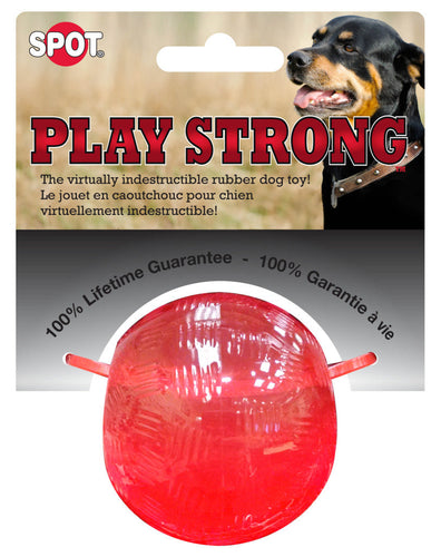 Ethical Products PLAY STRONG RUBBER BALL (3.25)