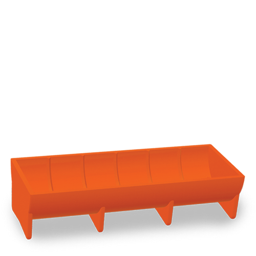 Unipet Hentastic® Trough Feeder (Orange)