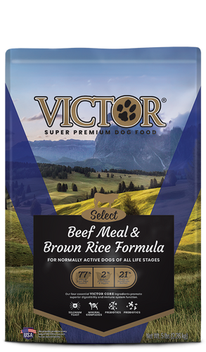 Victor Beef Meal & Brown Rice Formula (15 lb)