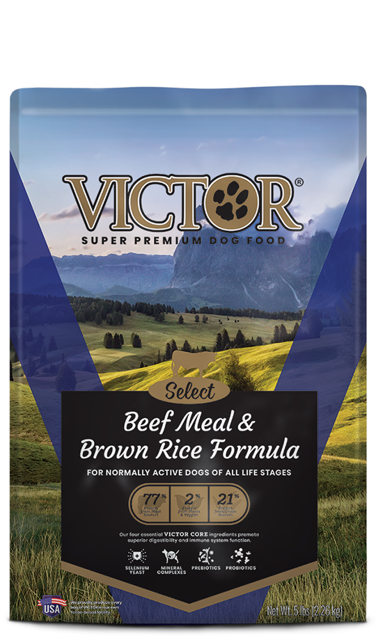 Victor Beef Meal & Brown Rice Formula (15 lb)