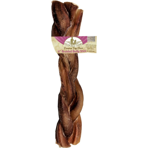 Fieldcrest Farms Braided Bully Stick (9 inch)