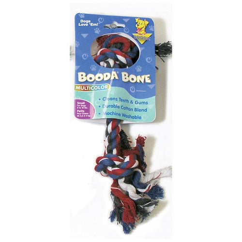 Booda Multi-Colored Rope Bone Dog Toy (Large)