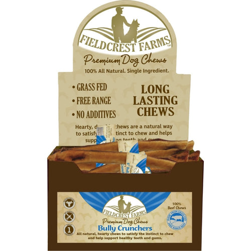 Fieldcrest Farms Bully Crunchers 100% Beef Chews (12 inch)